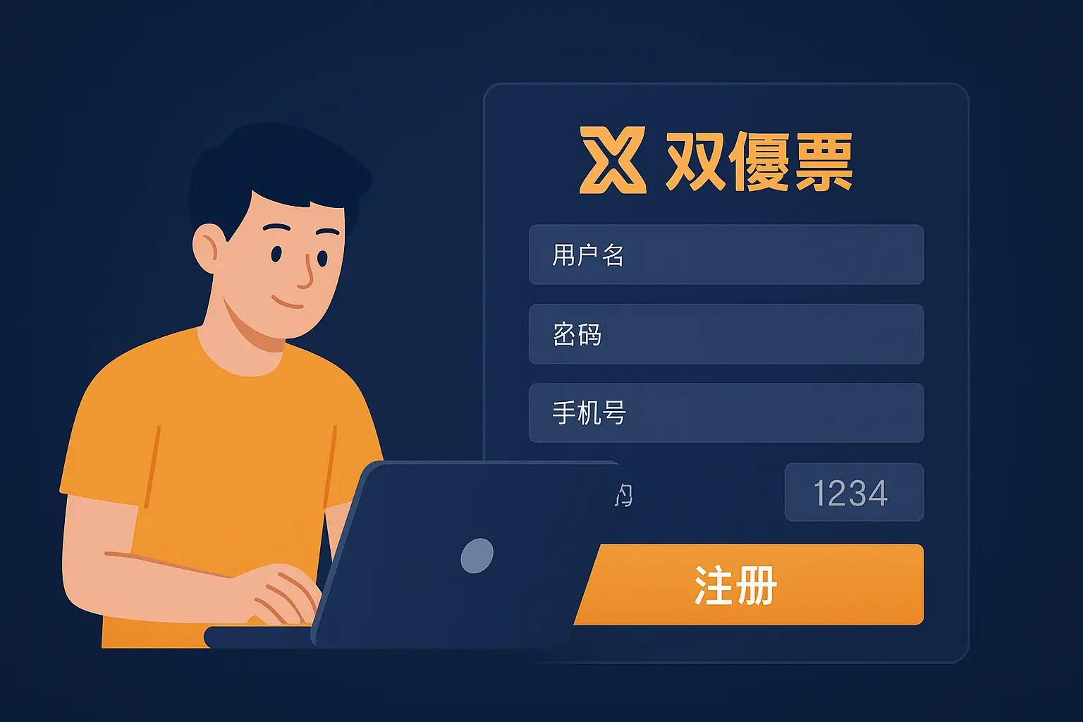 注册操作流程说明